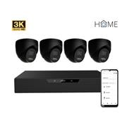 iGET HOME N85P4 NVR PoE kit + 4x kamera, 3K (5 MPx) rozlíšenie, set