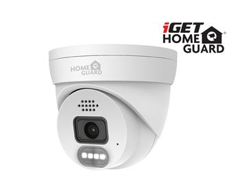 iGET HOMEGUARD HGNHK937CAM - vonkajšia PoE 2K IP kamera, zvuk, LED svetlo, Dome, IP66, ONVIF
