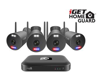 iGET HOMEGUARD HGNVK109104 - Wireless 3K NVR CCTV 10CH + 4x kamera IP66