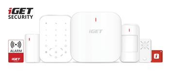 iGET SECURITY M6-4G Premium - Inteligentný zabezpečovací systém 4G LTE/Wi-Fi/Ethernet/GSM, set