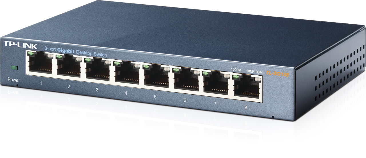 Switch TP-Link TL-SG108 8x Gigabit