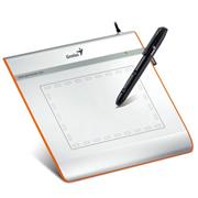 Genius, EasyPen i405X, bezdrátový, 2540 lpi, strieborná