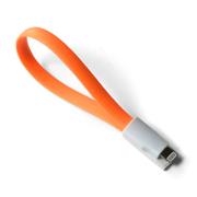 Mini Magnetický USB nabíjací kábel oranžový 225mm BELLAPROX s lightning konektorom