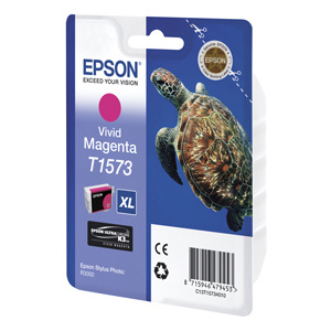 kazeta EPSON Vivid-Magenta, with pigment ink EPSON UltraChrome K3, series Turtle-Size XL, in blister pack RS (25,9ml)
