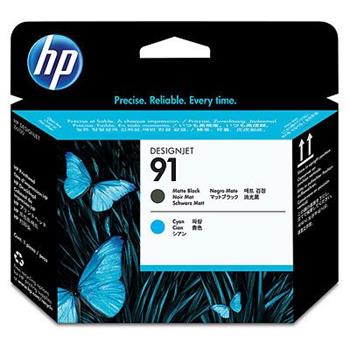 HLAVA HP C9460A  91 Matte Black and Cyan (čierná a modrá)