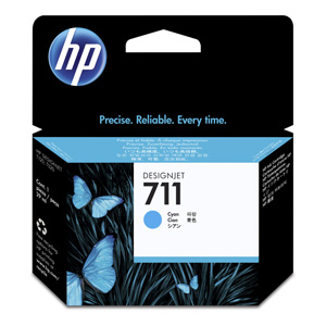 KAZETA HP CZ134A No.711 Azúrová atramentová náplň - 3pack  (3x 80 ml)