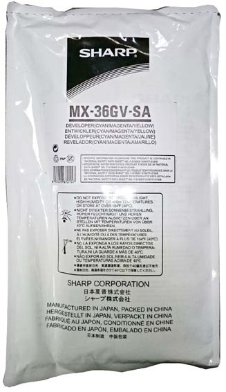 developer SHARP MX-36GVSA C/M/Y MX-2010U/2310U/2614N/3111N/3111U/3114N, DX-2500N