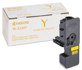 toner KYOCERA TK-5230Y Yellow Ecosys P5021cdn/P5021cdw/M5521cdn/M5521cdw (2200 str.)