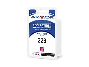 alt. kazeta wecare ARMOR pre BROTHER LC223M Magenta pre DCP-J4120,MFC-J4420,4620,4120,4625,5320,5620,5720 6ml (600 str.)