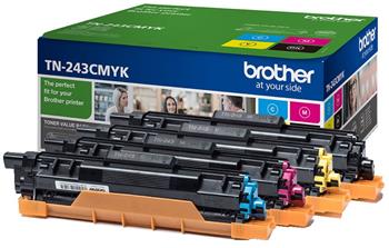 toner BROTHER TN-243 K/C/M/Y kit HL-L3210CW/L3270CDW, DCP-L3510CDW/L3550CDW, MFC-L3730CDN/L3770CDW (4x 1000 str.)