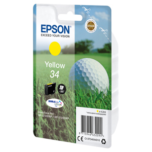 kazeta EPSON WF-3720/3725 no.34 yellow (300 str.)