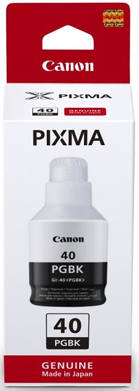 atramentová náplň CANON GI-40BK black PIXMA GM2040/GM4040, PIXMA G5040/G6040 (6000 str.)