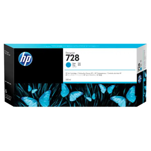 KAZETA HP F9K17A Azúrová No.728  (300 ml)