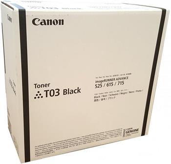 toner CANON T03 black iR A525i/A529i/A615i/A619i/A715i/A719i 51 (500 str.)
