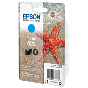 kazeta EPSON 603 Cyan (150 str.) 2,4ml