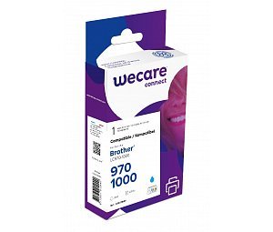 alt. kazeta wecare ARMOR pre BROTHER DCP-130/135 Cyan (LC-1000/970Y)