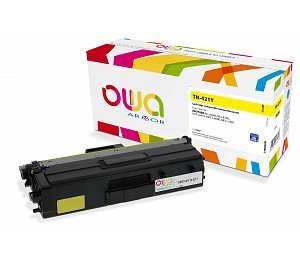 alt. toner OWA ARMOR pre BROTHER TN-421 Yellow HL-L8260CDW/L8360CDW, DCP-L8410CDW, MFC-L8690CDW/L8900CDW (1800 str.)