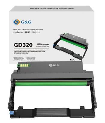 valec G&G GD320 pre GP3300DW, GM3310DW (12000 str.)