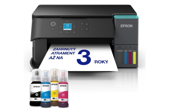 Atramentová tlačiareň Epson EcoTank L4360 s fľašami atramentu