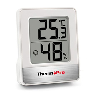 domáci teplomer ThermoPro TP49-W, biely