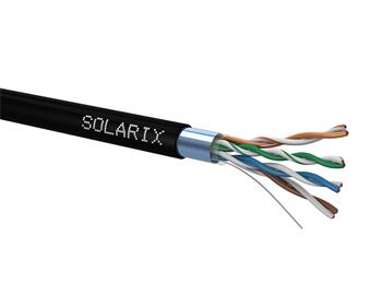 Inštalačný kábel Solarix CAT5E FTP PE Fca 100m/box SXKD-5E-FTP-PE