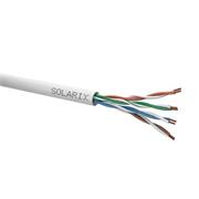 Inštalačný kábel Solarix CAT5E UTP PVC lanko šedý 305m/box SXKL-5E-UTP-PVC-GY
