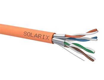Inštalačný kábel Solarix CAT6A STP LSOH 650 MHz 500m/cievka SXKD-6A-STP-LSOH-B2ca