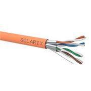 Inštalačný kábel Solarix CAT6A STP LSOH 650 MHz 500m/cievka SXKD-6A-STP-LSOH-B2ca