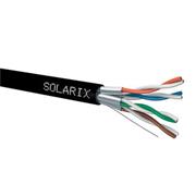 Inštalačný kábel Solarix CAT6A STP PE 500m/cievka SXKD-6A-STP-PE