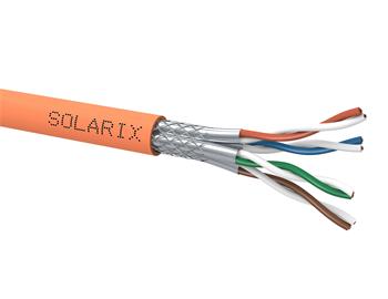 Inštalačný kábel Solarix CAT7 SSTP LSOHFR 1000 MHz 500m/cievka SXKD-7-SSTP-LSOHFR-B2ca