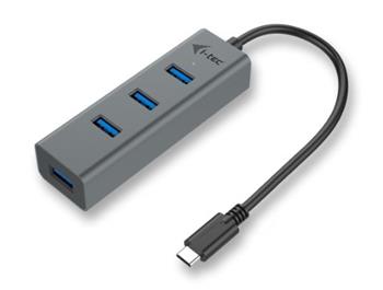 iTec USB-C Metal 4-portový HUB