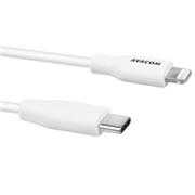 kábel AVACOM prepojovací USB Typ C / Apple Lightning (1,2m), 120W MFi biely