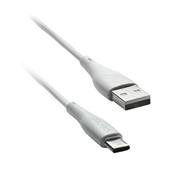 kábel CENTO C101 Typ C-USB Silicone biely (1m 3A)