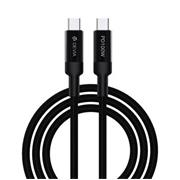 kábel Devia EC309 Extreme PD USB-C - USB-C 1,5 m 100W čierny