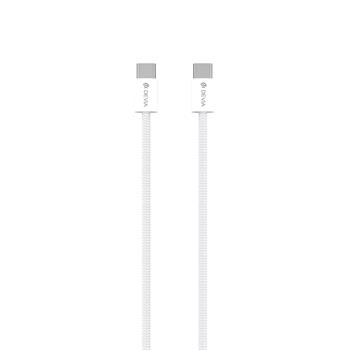 kábel Devia Smart EC325 PD USB-C - USB-C 1,0 m 60W 3A biely