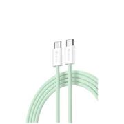 kábel Devia Smart EC325 PD USB-C - USB-C 1,0 m 60W 3A zelený