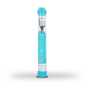 kábel Devia Vogue USB - USB-C (typ C) 1,0 m 2,4A tube