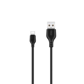 kábel XO NB103 USB - USB-C 2,0m 2.1A čierny