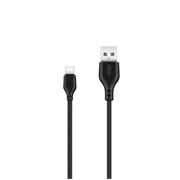 kábel XO NB103 USB - USB-C 2,0m 2.1A čierny