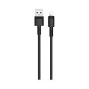 kábel XO NB166 Iphone(lightning)-USB čierny (1m 5A)