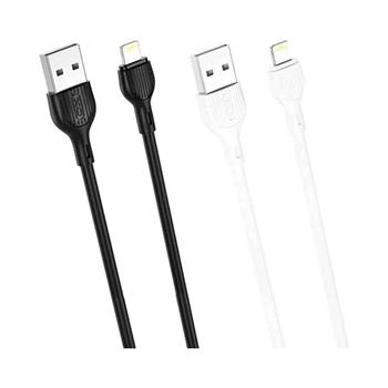 kábel XO NB200 USB - Lightning 1,0m 2.1A biely