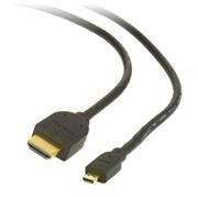 kábel z HDMI micro (typ D) na HDMI, 1.8m, CABLEXPERT