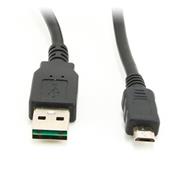 kábel z USB obojstranný na micro USB, 1m, čierny, CABLEXPERT