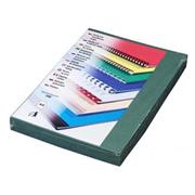 Kartonové dosky Delta A4, 230g, zelené*100ks*hrebeňová väzba
