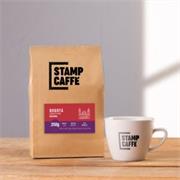 Káva Stamp Caffé - Bogotá; Odrodová káva - Kolumbia zrnková 100% Arabica 250g