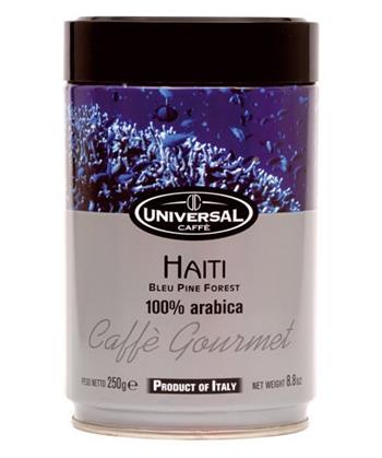 Káva UNIVERSAL HAITI zrnková 100% Arabica 250g