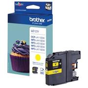kazeta BROTHER LC-123 Yellow DCP-J4110DW, MFC-J4410DW/J4510DW/J4610DW/J4710DW (600 str.)