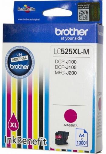 kazeta BROTHER LC-525XL Magenta DCP-J100/J105, MFC-J200 (1300 str.)