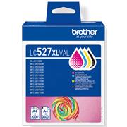 kazeta BROTHER LC-527XL BK/C/M/Y MFC-J5010DW/J5110DW (1x3000+3x2000 str.)