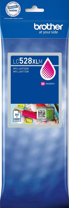 kazeta BROTHER LC-528XL Magenta MFC-J6975DW/J6977DW (10000 str.)